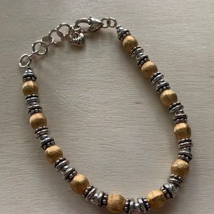 Silver and Gold Bracelet